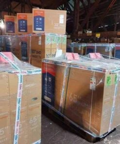 65-Inch Smart TV Pallets – 20 TVs for $700 | Wholesale TV Liquidation Deal